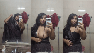 Saree Shows Girl Viral MMS
